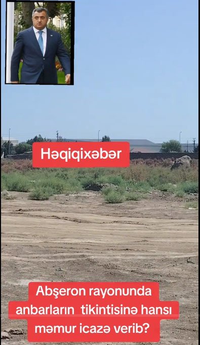 Abşeron rayonunda anbarların  tikintisinə hansı məmur icazə verib?