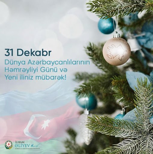 Yeni il – birlik, həmrəylik və gələcəyə ümid bayramı