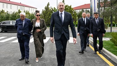 Prezident və birinci xanım Beynəlxalq Təlim Mərkəzinin açılışında iştirak etdi
