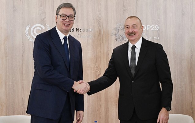 Vuçiç İlham Əliyevə zəng etdi