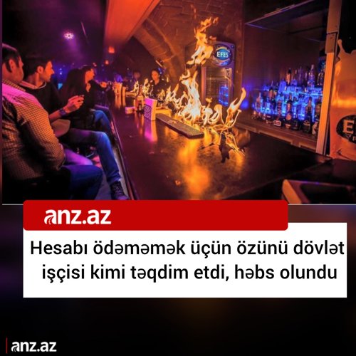 Hesabı ödəməmək üçün özünü dövlət işçisi kimi təqdim etdi, həbs olundu
